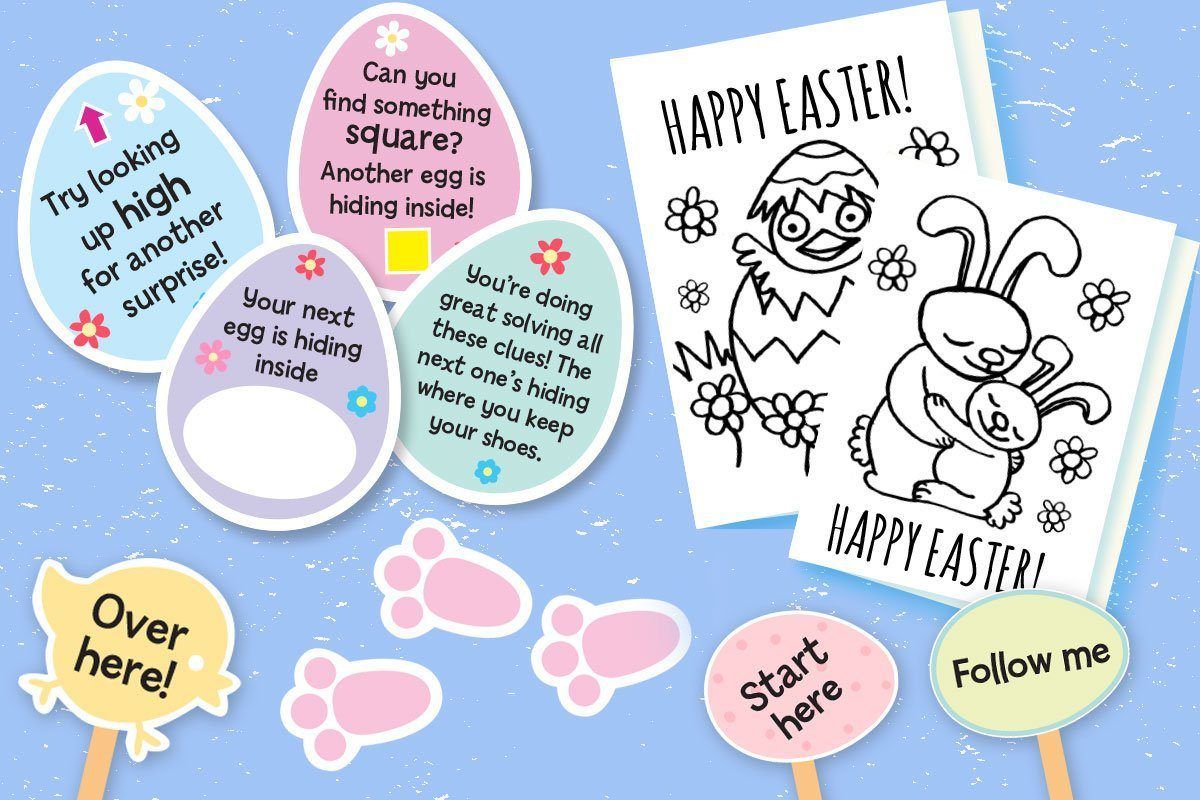 Easter Egg Hunt Clues, Tips and Ideas